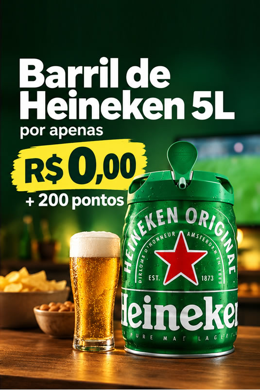 Barril de Heineken 5 L