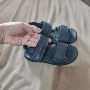 Sandálias Masculinas Preta klim