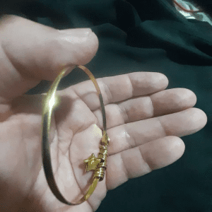 Bracelete de ouro 18k 750