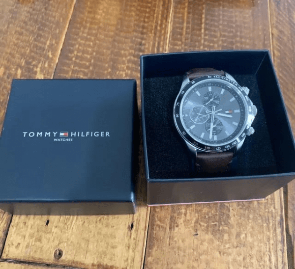 Relógio TOMMY HILFIGER Original - Pulseira de couro Legítimo