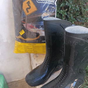 Botas de Motociclista MotoSafe - Preta