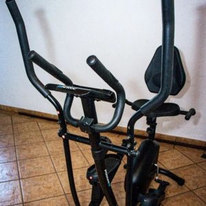 Aparelho Ginástica Elíptico E Bicicleta Ergométrica Podiumfit Eh100 2 Em 1