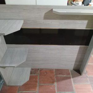 Cabeceira com Prateleiras solteiro. (Entrego).
