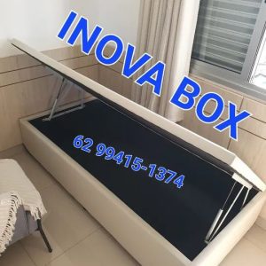 Box bau solteiro elegante reforçado pronta entrega